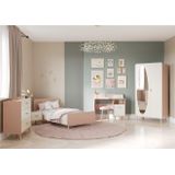 Eik Abrikoos - Bureau - 106,6x44,9x87,7 cm - Eiken