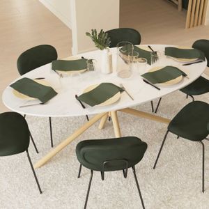 HOMCOM Eettafel voor 4-6 Personen, opvouwbaar met wielen, stalen frame, 52,5-120 x 80 x 73 cm, grijs