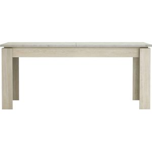 belfurn- tafel met verlengblad bordoux