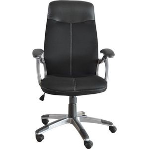 13Casa - Lawyer A24 - bureaustoel. Afmetingen: 67 x 66 x 115 cm. Kleur: zwart. Mat: Polypropyleen.