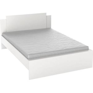 CBA - Bed Maura 140 x 190cm/ - 140x200 - Wit