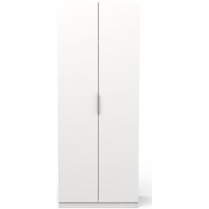 Demeyere - Kledingkast - Wit Mat - Bewerkt Hout - 79,4 x 51,1 x 203 cm