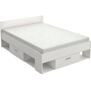 CBA - Bed Cincinnati 140 x 190/ - 140x200 - Wit