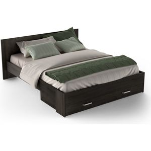 CBA - Bed Richy 160 x 190/ - 160x200 - Zwart