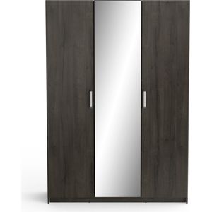 Belfurn - Richmond Kledingkast 135x192cm met 3 deuren en 1 spiegel