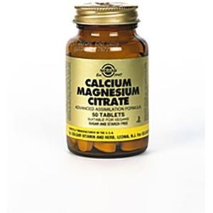 Solgar Calcium Magnesium Citrate Tabletten 100 stuks