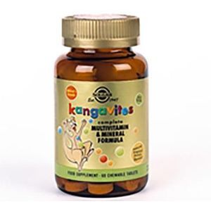 Solgar Kangavites Tropical Punch Kauwtabletten 120 stuks