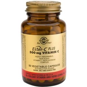 Solgar Ester-C Plus 500mg Capsules 50 stuks