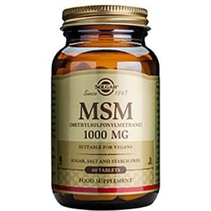 Solgar - MSM 1000 mg - Tabletten - 60 stuks