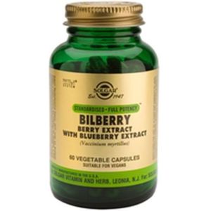 Solgar Bilberry berry extract Capsules 60 stuks