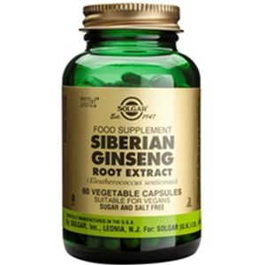 Solgar - Siberian Ginseng Root Extract - Capsules - 60 stuks