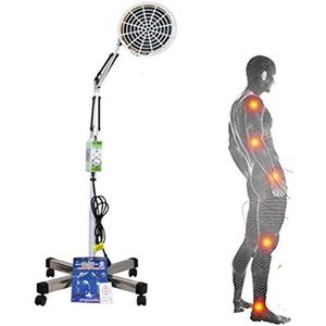 TDP Verwarming Floor Lamp, Mineral Verwarming Light, Therapie Acupunctuur Massager met Adjust Temperatuur voor Beauty, Thermotherapie Muscle, pijnbestrijding