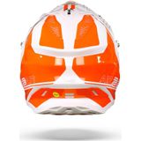 Scorpion - VX-22 Air Ares - Crosshelm - Wit-Neon Rood