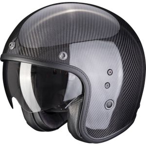 Scorpion Belfast Carbon Evo Solid, straalhelm, zwart, M