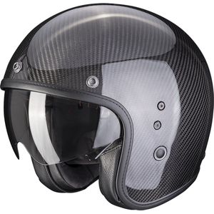 Scorpion - Belfast Carbon Evo - Open Helm - Zwart - Koolstof