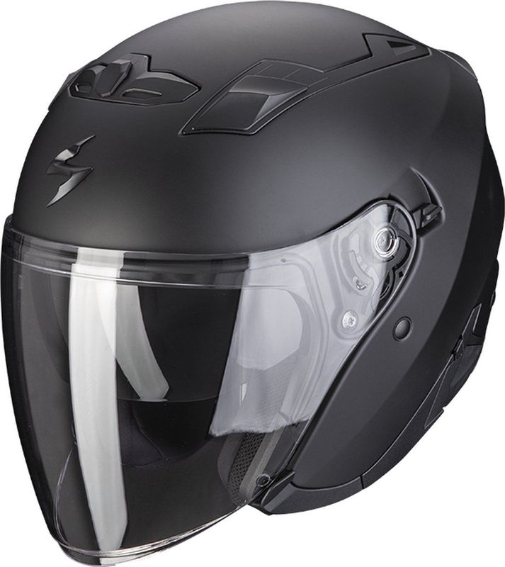 Scorpion - EXO-230 - Jethelm - Zwart - Polycarbonaat