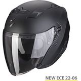 Scorpion - EXO-230 - Jethelm - Polycarbonaat - Zwart