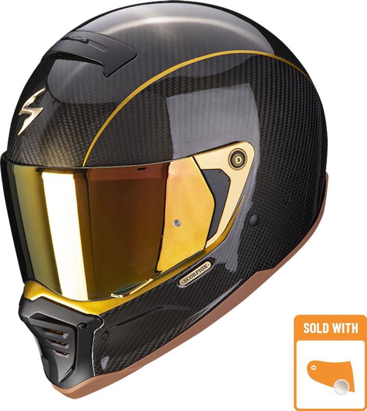 Scorpion - Exo-HX1 - Integraalhelm - Carbon - Zwart