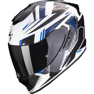 Scorpion - Exo-1400 Evo Air Shell - Integraalhelm - Wit-Blauw