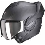 Scorpion - EXO-Tech Evo Carbon - Systeemhelm - Mat Zwart - Carbon Fiber