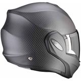 Scorpion - EXO-Tech Evo Carbon - Systeemhelm - Mat Zwart - Carbon Fiber