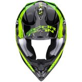 Scorpion VX-16 Evo Air Soul Zwart-Groen Crosshelm Maat XL