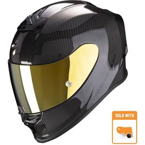 Scorpion - Exo-R1 Evo Carbon Air - Integraalhelm - Zwart - Veiligheidshelm