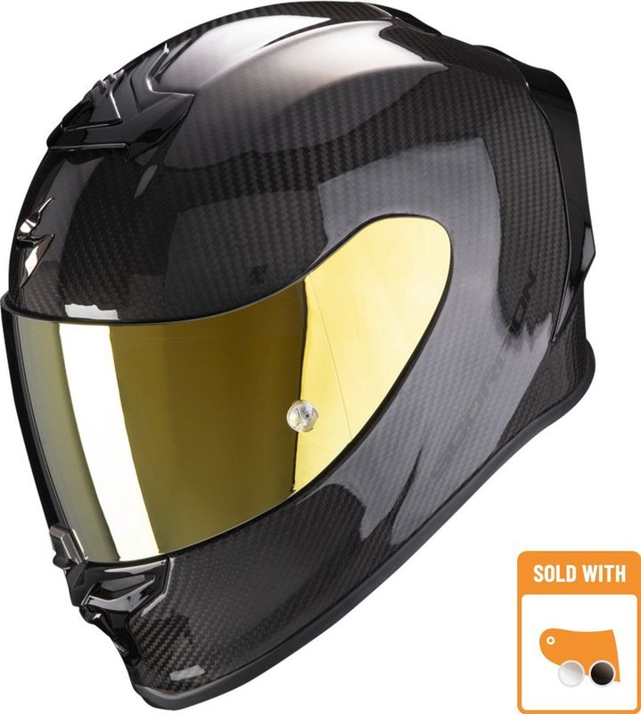 Scorpion - Exo-R1 Evo Carbon Air - Integraalhelm - Zwart - Carbon