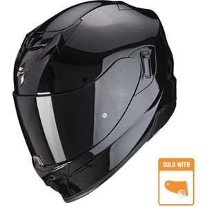 Scorpion Exo-520 Evo Air Solid Zwart Integraalhelm S
