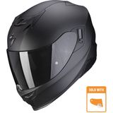 Scorpion Exo-520 Evo Air Solid Mat Zwart Integraalhelm S
