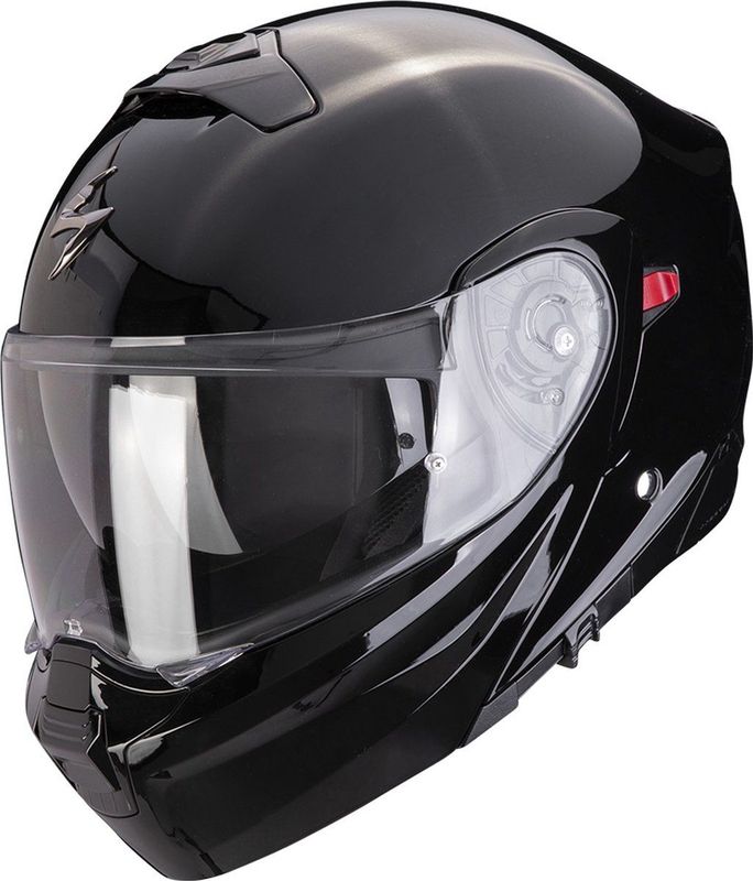 Scorpion - EXO-930 - Motorhelm - Zwart - Spuitgiet - Met Pinlock Maxvision