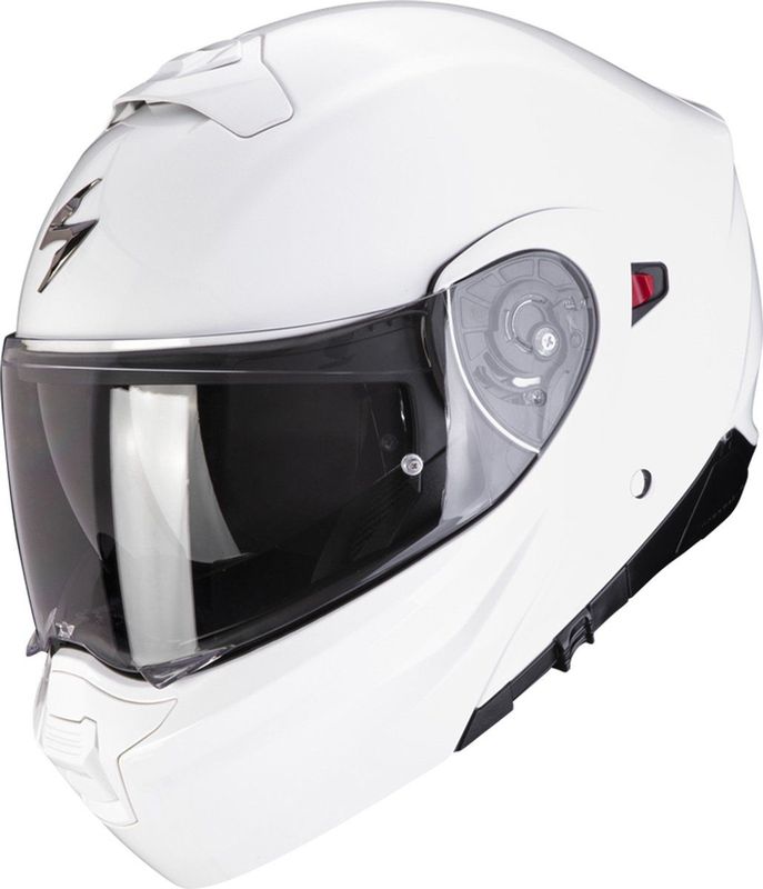 Scorpion - EXO-930 EVO - Modulaire Helm - Zwart - Polycarbonaat