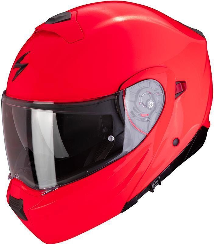 Scorpion - EXO-930 Evo - Systeemhelm - Rood - Polycarbonaat