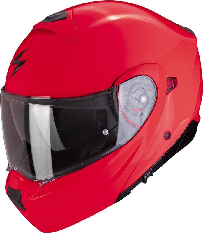Scorpion - EXO-930 Evo - Systeemhelm - Rood - Polycarbonaat
