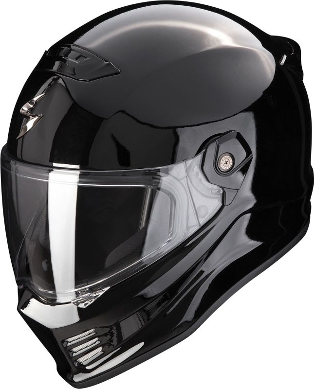 Scorpionexo - Covert Fx - Integraalhelm - Zwart - Glasvezel