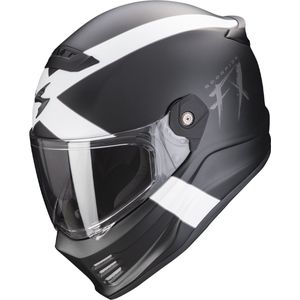 Scorpion Covert FX Gallus, integraalhelm, Mat Zwart/Wit, M