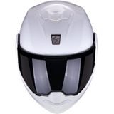Scorpion - Exo-Tech Evo - Systeemhelm - Wit - Glasvezel/Fiber Mix