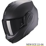 Scorpion helm EXO Tech Evo Solid mat zwart