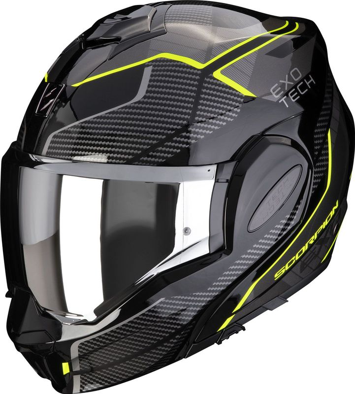 Scorpion Exo-tech EVO ANIMO - Zwart / Geel - Medium