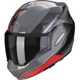 Scorpion - EXO-TECH EVO GENRE - Integraal Helm - Grijs Zwart Rood - Scooterhelm