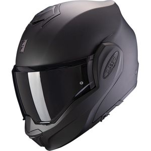 Scorpion EXO-Tech Evo Solid, modulaire helm, Mat-Zwart, 3XL