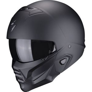 Scorpion - Exo-Combat II - Jethelm - Zwart - Van polycarbonaat