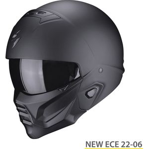 Modularer Motorradhelm Scorpion Exo-Combat II Solid ECE 22-06
