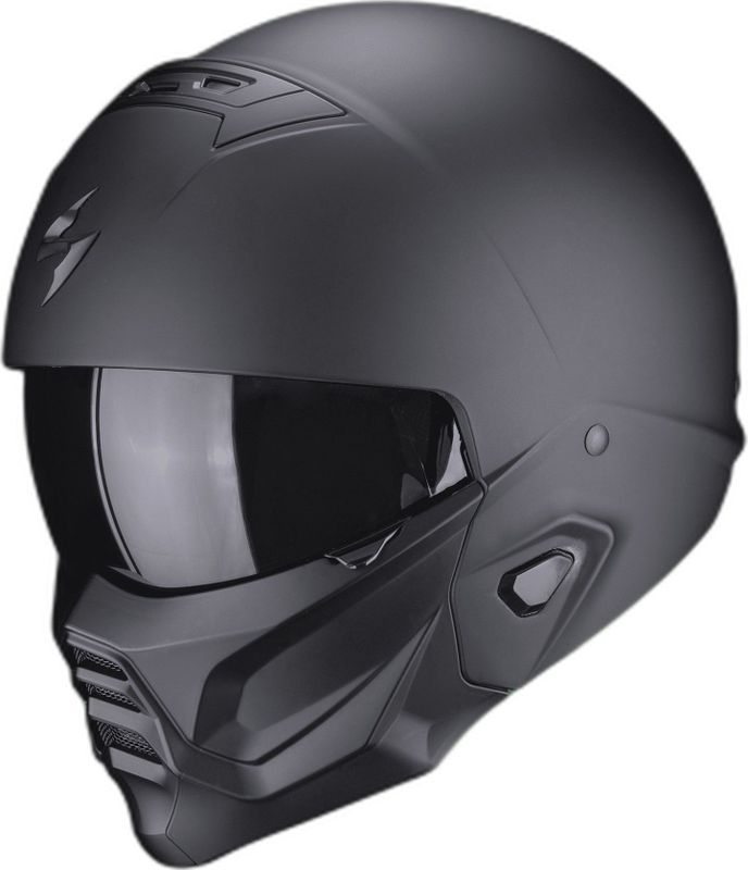 Scorpion - Exo-Combat II - Helm - Matt Black - Lichtgewicht