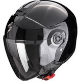 Scorpion - EXO-City II - Open Helm - Zwart - Spuitgieten - KwikWick®