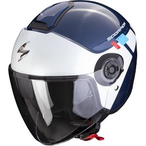 Scorpion EXO-City II Mall, straalhelm, Blauw/Wit/Rood, L