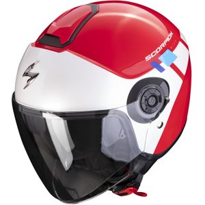 Scorpion - Exo-City II Mall - Jethelm - Rood-Wit-Blauw