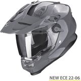 Scorpion - ADF-9000 Air - Adventure Helm - Grijs - Glasvezel