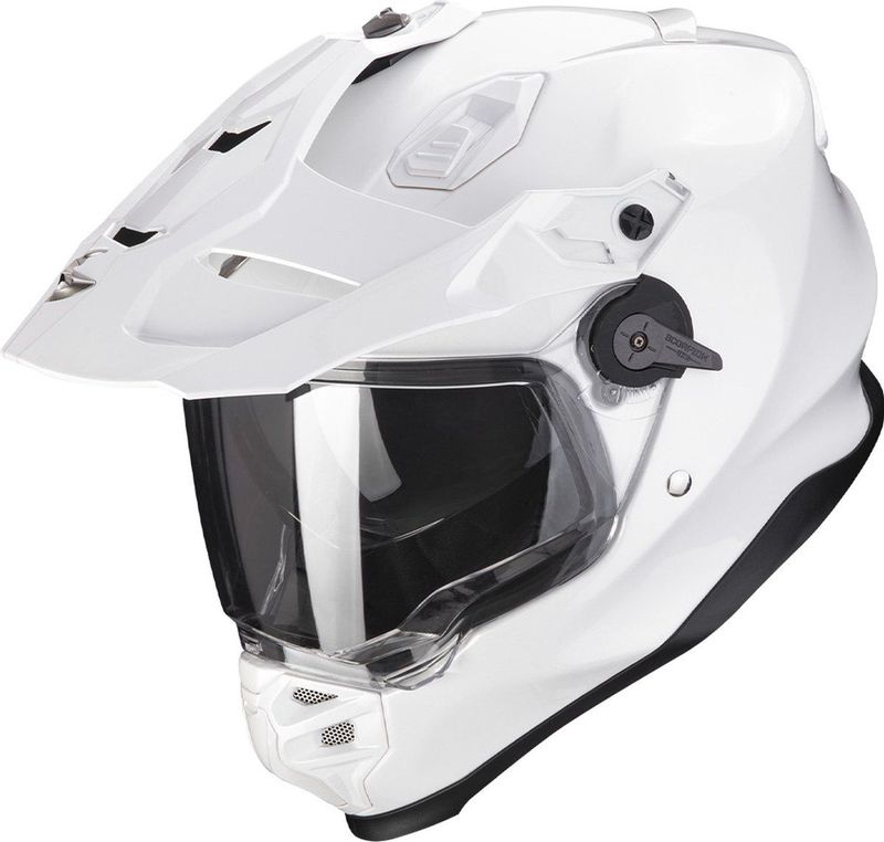 Scorpion - ADF-9000 Air - Helm - Parelwit - Materiaal: Kunststof