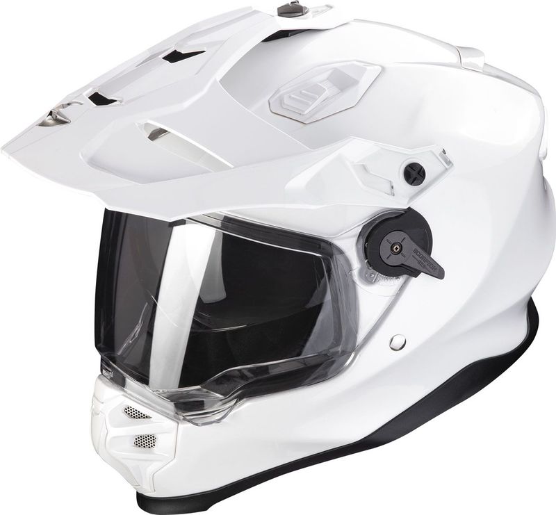 Scorpion - ADF-9000 Air - Adventure Helm - Parelwit - Glasvezel